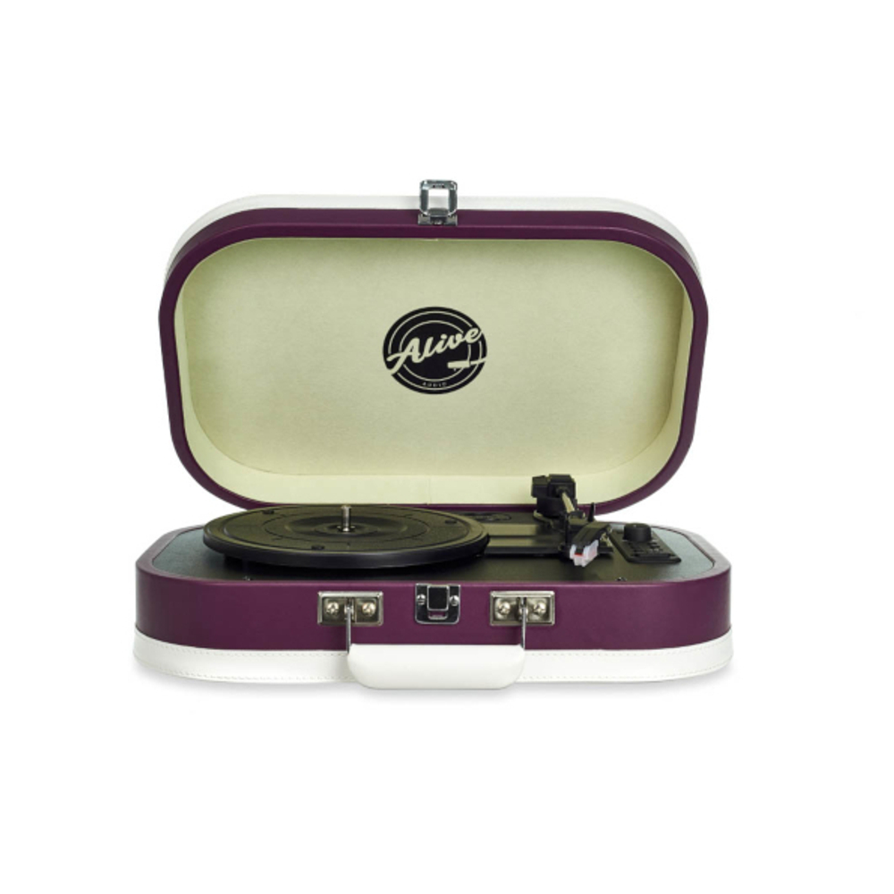 Проигрыватель Винила Alive Audio Vintage c Bluetooth (Blueberry Nights)