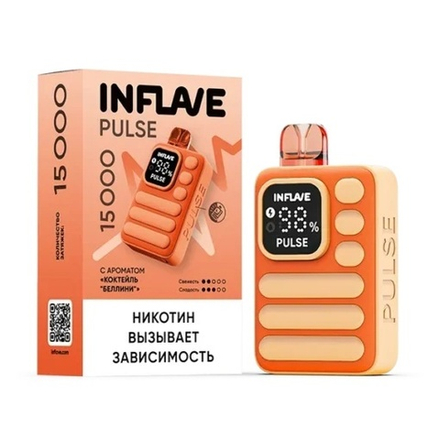 Inflave Pulse Коктейль Беллини 15000 затяжек 20мг (2%)