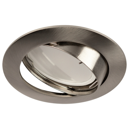 Светильник встраиваемый ЭРА KL1A SN/1 под лампу MR16 GU5.3 поворотный сатин никель