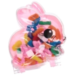 Резинка для волос 35шт «Loyal friend - Зайка», 8,5*10см (пакет с подвесом)