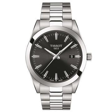 Tissot T127.410.11.051.00 мужские часы на браслете Gentleman