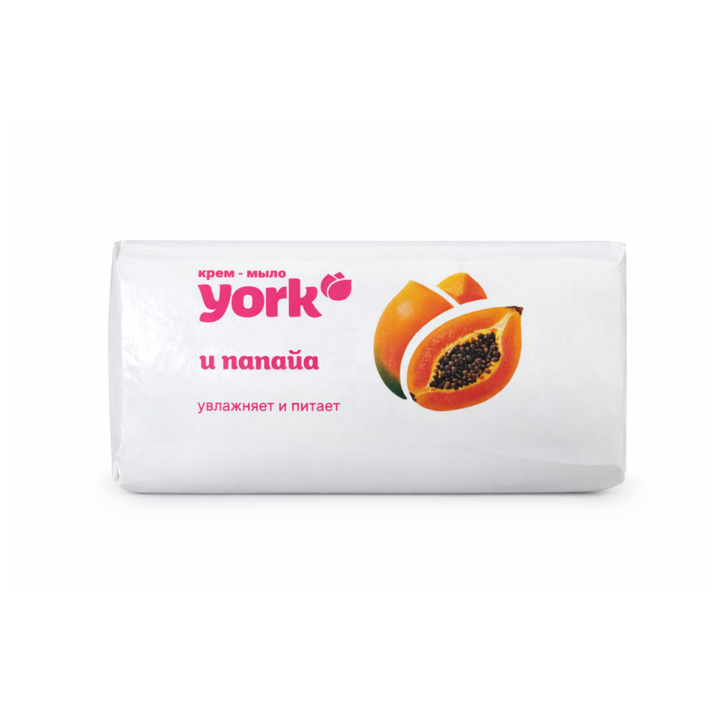 Крем-мыло YORK Mango&Papaya 150 гр