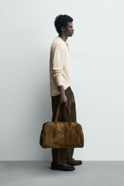 ZARA ФУТБОЛКА С ВОРОТНИКОМ НА ПУГОВИЦАХ, ЭКРЮ