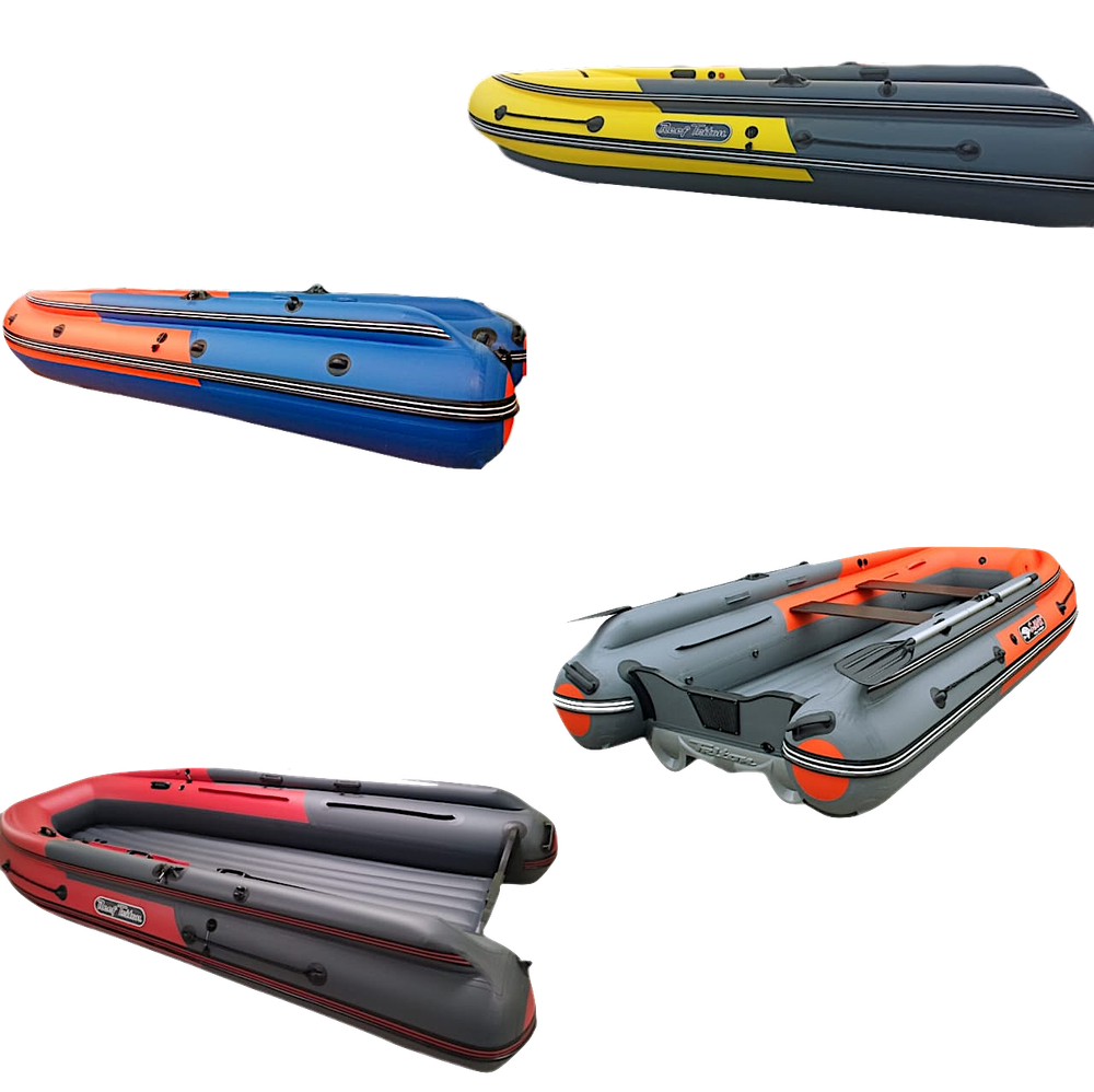Лодка ПВХ Angler Reef Тритон S-Max 400FiND с интегрированным фальшбортом -