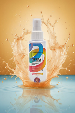 Спрей для искусственных и наращенных волос Clear Braids, 100 мл