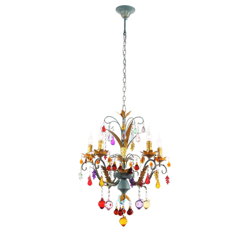 SL426.763.05 Люстра подвесная ST-Luce Разноцветный E14 5*40W