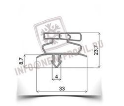 Уплотнитель 65,5*56,5 см для стола охлаждаемого True TUC-48-HC (размер по пазу). Профиль 019