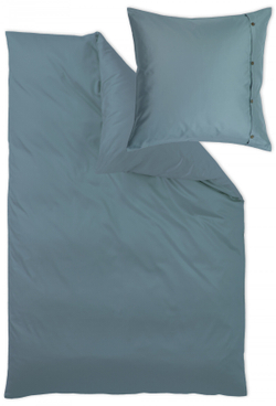 Постельное белье 2 спальное евро Curt Bauer Tender 9028 ocean голубое