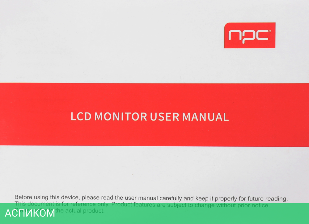 Монитор NPC 27" MD2707-K