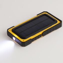 Светодиодный фонарь ЭРА Рабочие Практик RA-811 ручной, аккумуляторный, 15 Вт COB, powerbank, солнечная батарея, магнит