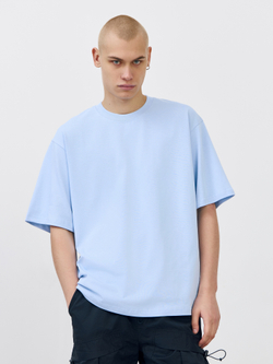 Футболка плотная (голубой)