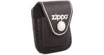 Чехол для зажигалки Zippo черный с клипсой