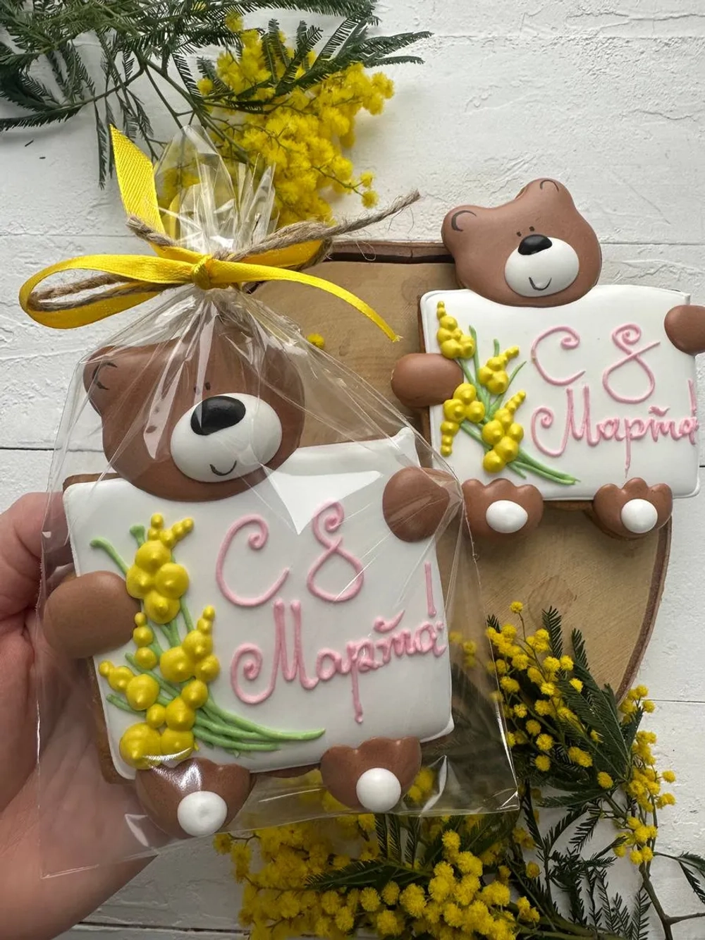 Имбирные пряники на 8 марта вкусный подарок