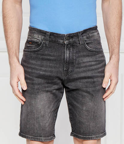 Джинсовые шорты Re.Maine BOSS ORANGE - графитовый(50513498)