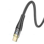 Кабель Type-C на Type-C Hoco U121 (black) (Краснодар склад)