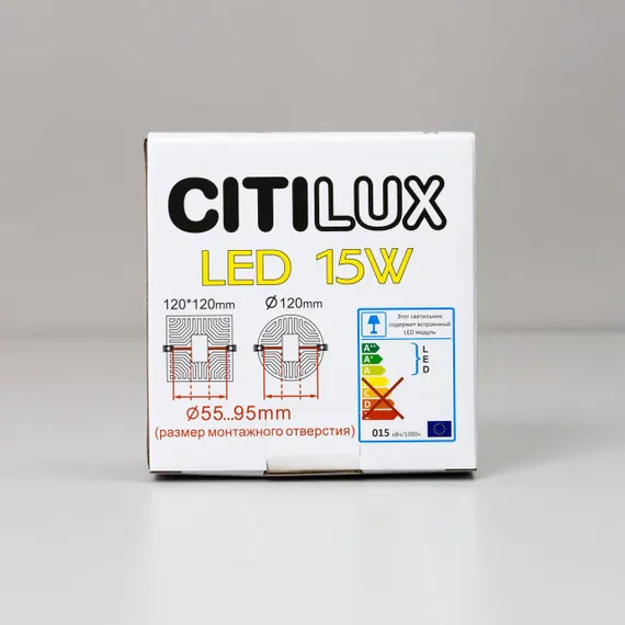 CLD53K15W Вега Св-к Встр. 15W*3000K