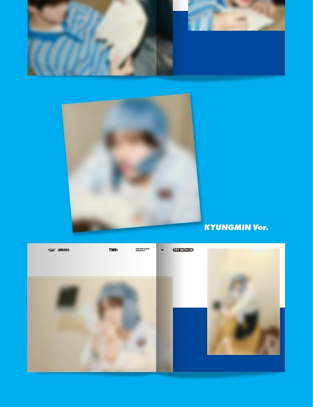 Альбом TWS - TRY WITH US 3rd Mini Album COMPACT 7 Version SET