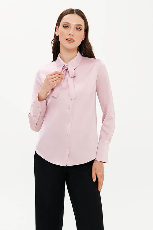 23346 Блузка женская (пепельно-розовый)