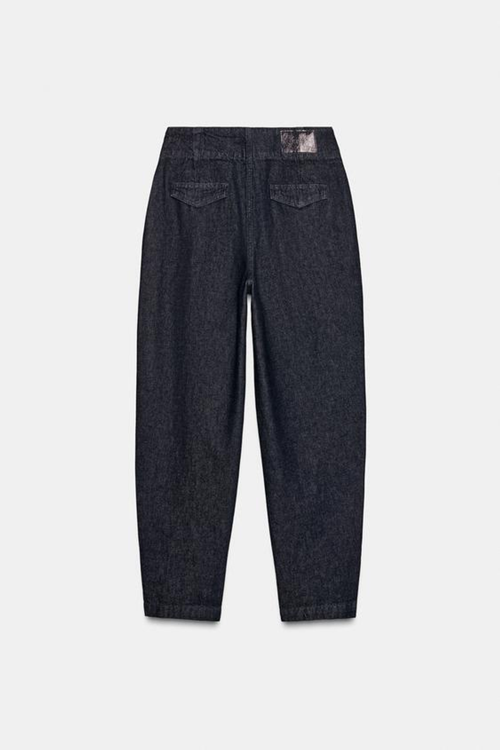 ZARA ДЖИНСЫ Z1975 BOMBACHO С ВЫСОКОЙ ПОСАДКОЙ, ИНДИГО