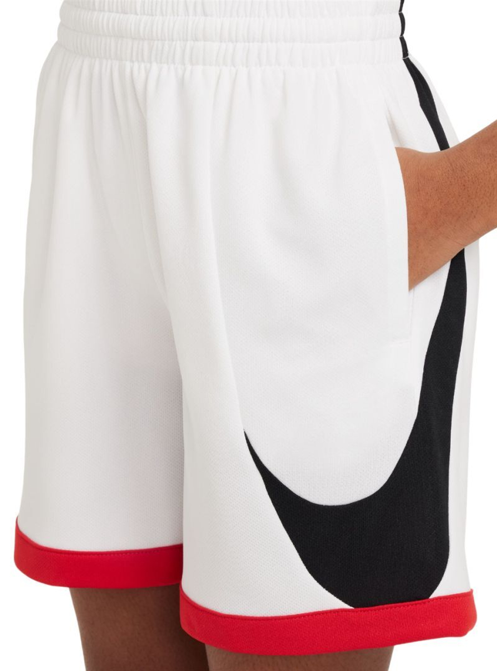 Шорты для мальчика теннисные Nike Kids Dri-Fit Multi+ Swoosh - белый