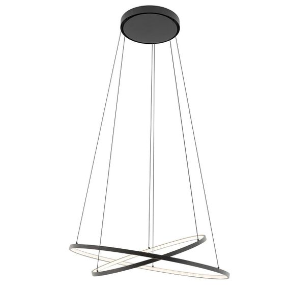 Подвесная люстра Nowodvorski Circolo Led Black 10864