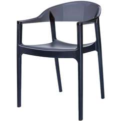 Стул Carmen черный/серый