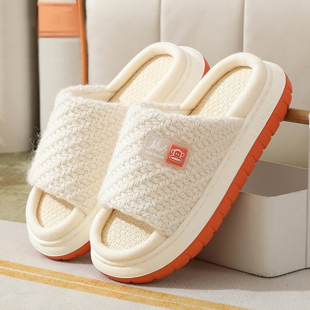 Домашние тапочки Paul Frank Julius (White)