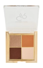 Тени для век Golden Rose Quattro eyeshadow palette 8.8 гр