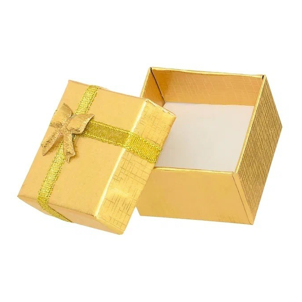 Подарочная коробка Basir, прямоугольная с крышкой, размер 3,2*5,0*5,0 см, ассорти