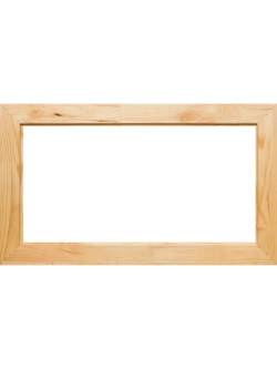 Деревянная рама 35x60 для картин на подрамнике сеч. 60x18