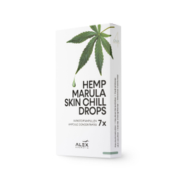 Hemp Marula Skin Chill Drops — Капли-сыворотка “Анти-покраснение” с конопляным маслом и марулой — 7×11 мл
