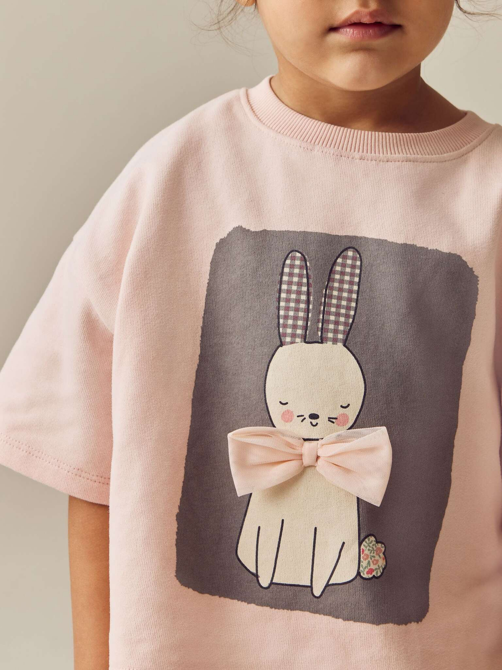 Футболка и шорты в комплекте для девочки Next E55-507, Розовый