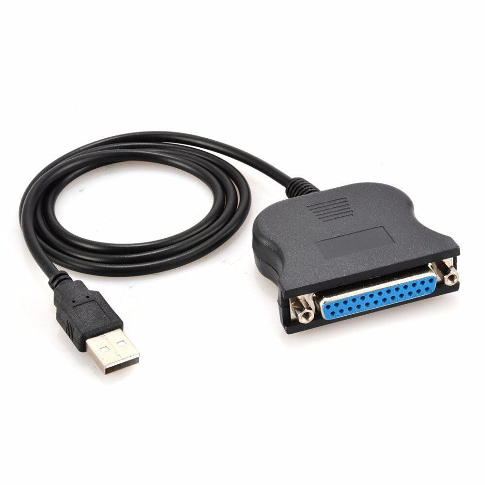 Кабель 25-контактный DB-25 LPT-порт - USB 2.0