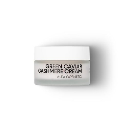 GREEN CAVIAR CASHMERE CREAM - Кашемировый крем для лица с морским кивиаром (зелёные водоросли) и Q10, 50 мл