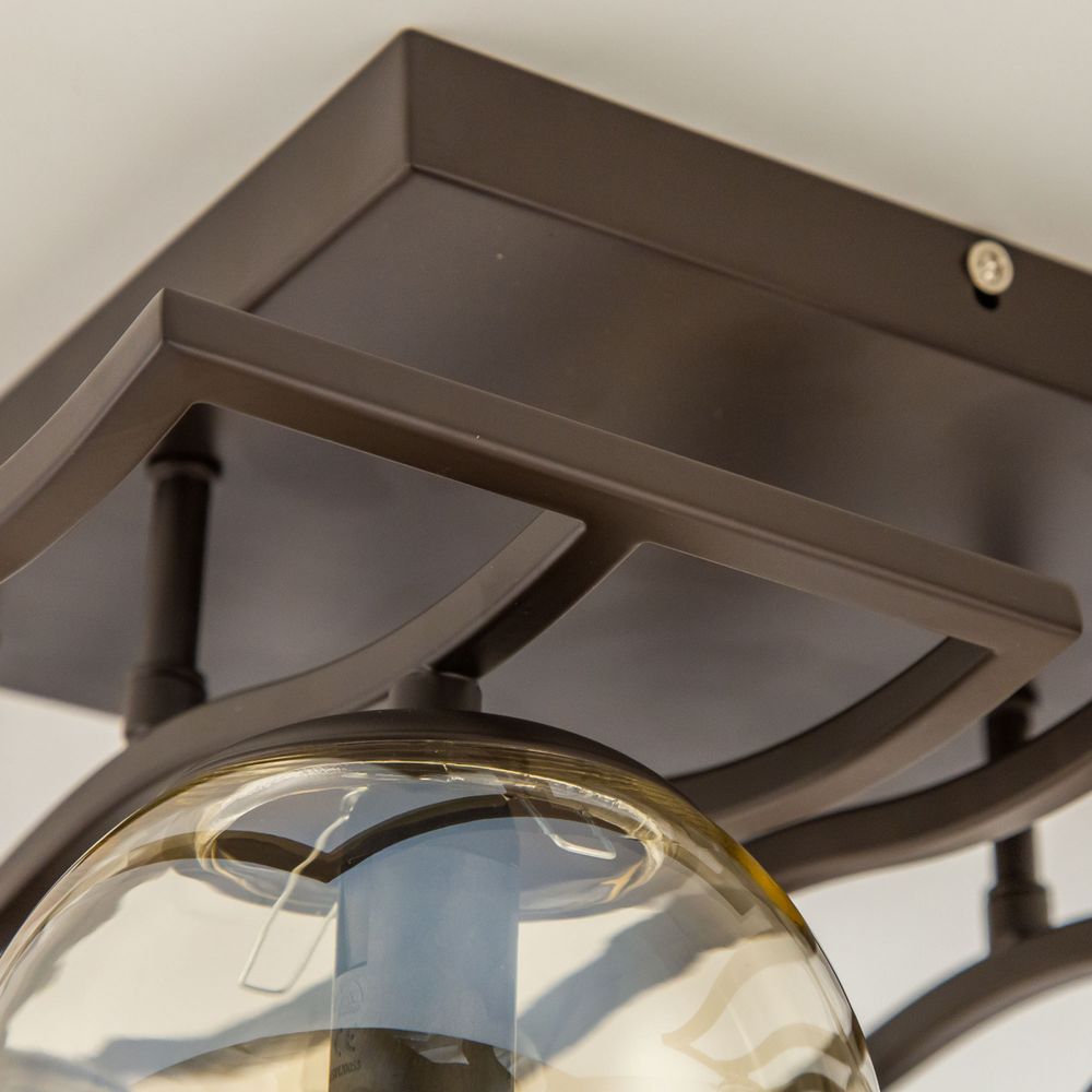 Citilux Бриз CL106265 Люстра потолочная Венге