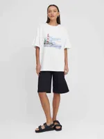 Футболка Kefirmaykifer Маяк белая