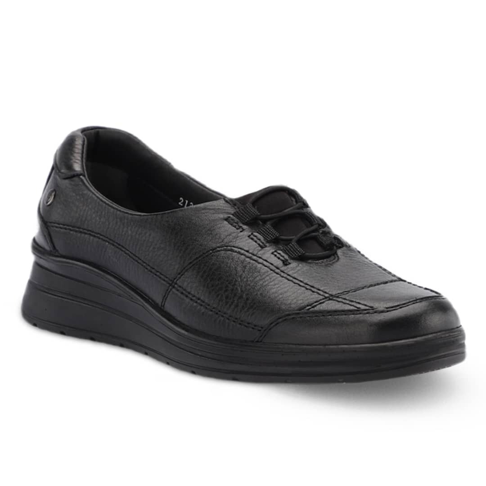 Женские кожаные туфли Forelli Hefa Black