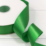 Лента Атласная 3,8см х 110м Полиэстер класс А (Зеленый)