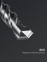 СИБИН 18х260 мм SDS-plus бур (29312-260-18)