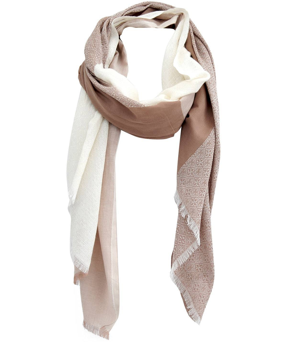 Шаль 70х190 Petrusse Anae Marron Франция