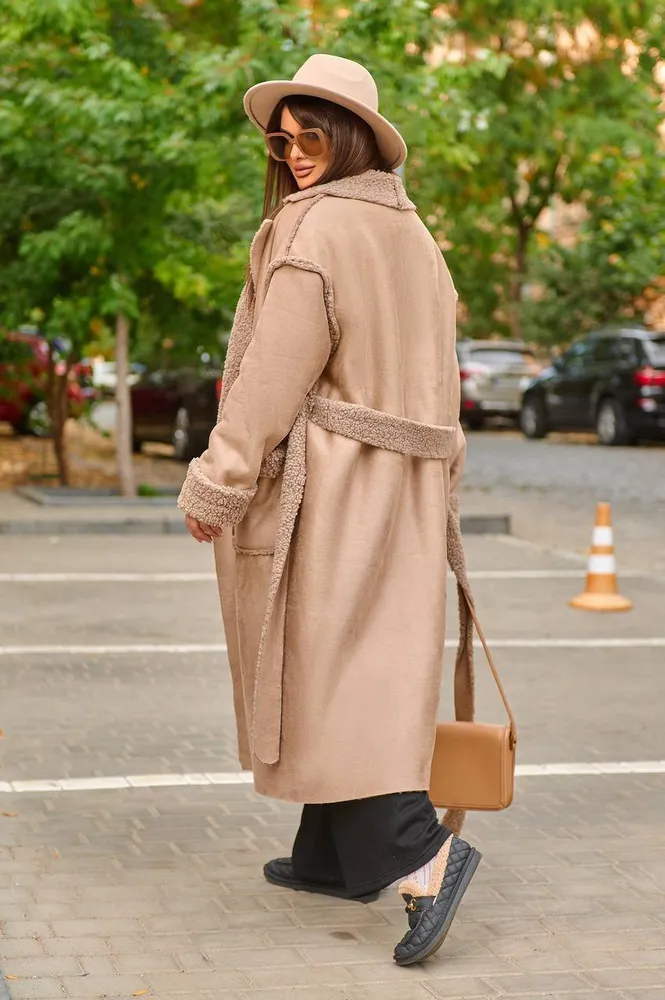 Дубленка двусторонняя УК-5862-3 Фабрика Моды