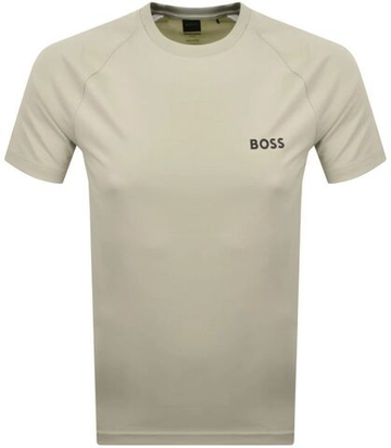 Мужская теннисная футболка BOSS TOC Spin - light beige