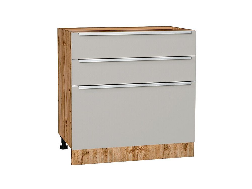 Шкаф нижний с 3-мя ящиками Фьюжн