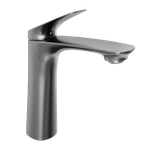 Смеситель для раковины Abelsberg Perfecta INF60101GM, космическая сталь