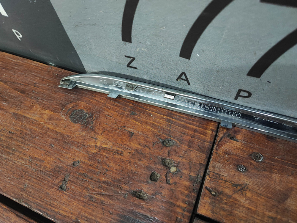 Молдинг заднего бампера Mercedes S (W222) 13-17 Б/У Оригинал A2228851221