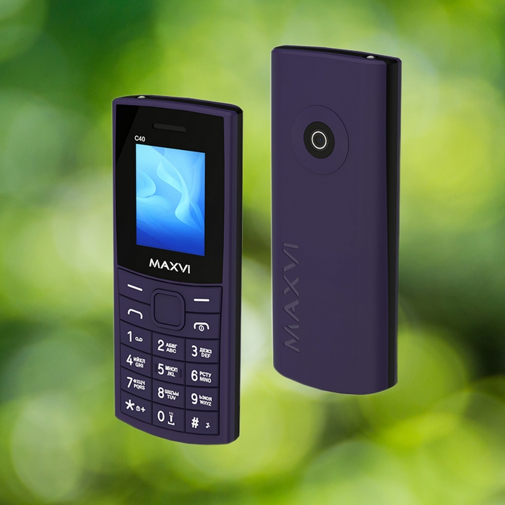 Телефон мобильный кнопочный MAXVI C40