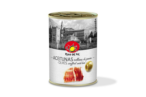 Plaza Del Sol Оливки с ветчиной 280 гр