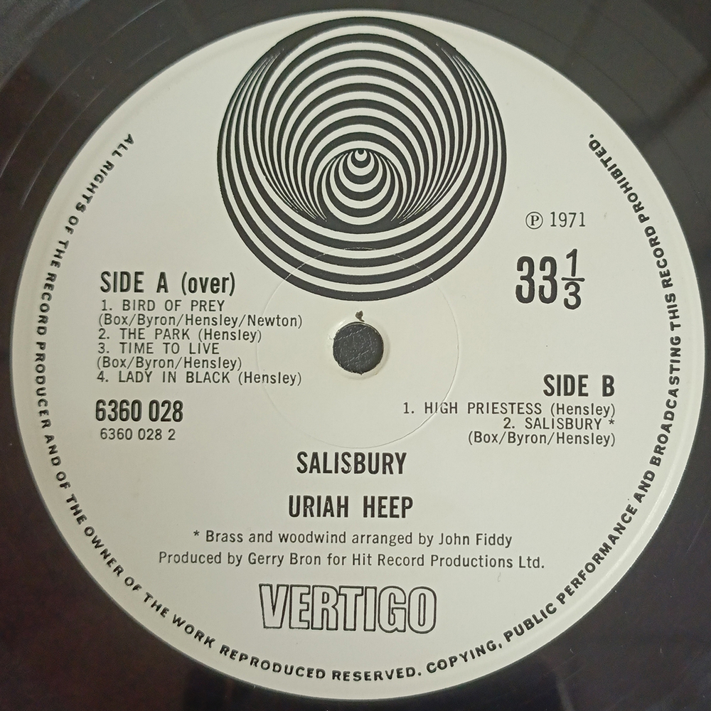 Uriah Heep / Salisbury (LP)