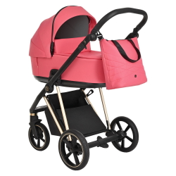 Детская коляска Roan Sol Luxury 2 в 1 RSL/4040 Viva Magenta/Gold