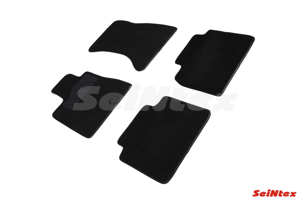 Ворсовые коврики LUX для Ford Explorer V 10 (до V3,5) 2010-2015, Seintex.90220